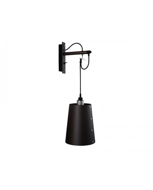 Buster + Punch Hooked Large Graphite Wall Lamp